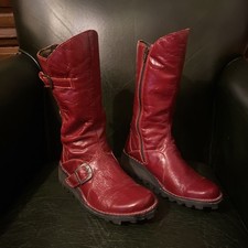 MES 2 FLY London Red Patent