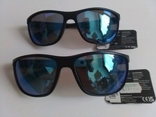 Foster Grant Mens Designer Sunglasses 2pairs Polycarbonate Lenses