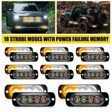 Amber/White LED Car Truck