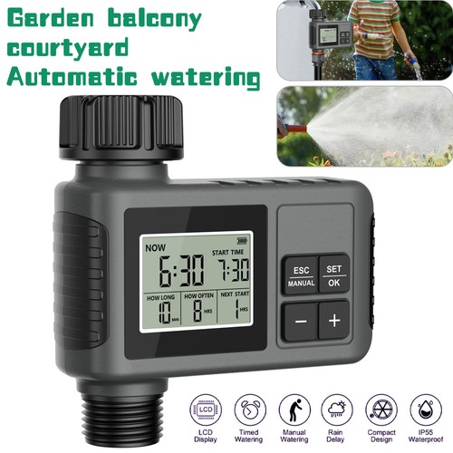 Automatic garden water timer - water,