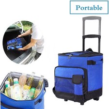 Portable 43L Large Rolling