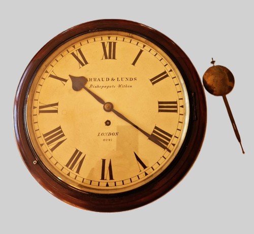 Antique wall clock barraud - wall,