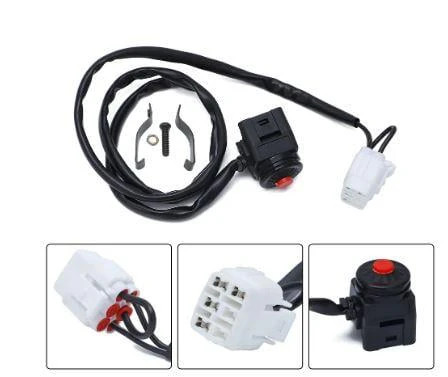 Push start button kit - button,