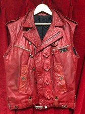 LA ROCKA Red Leather Double