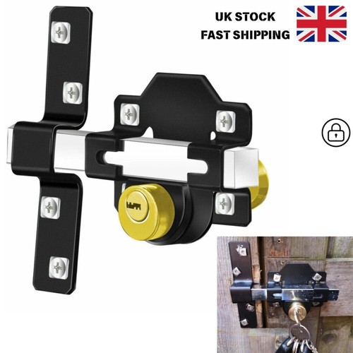 Double long throw bolt lock - double,