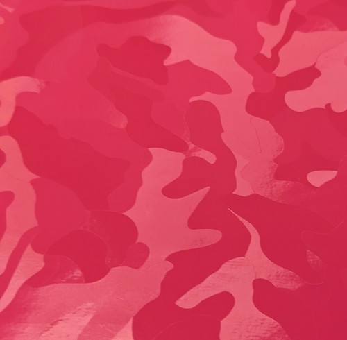 Ghost pink camo vinyl wrap - 3d,