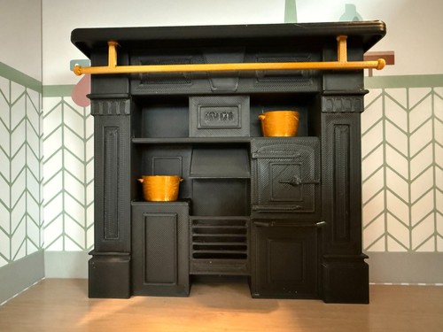Dolls house fire place - dolls,