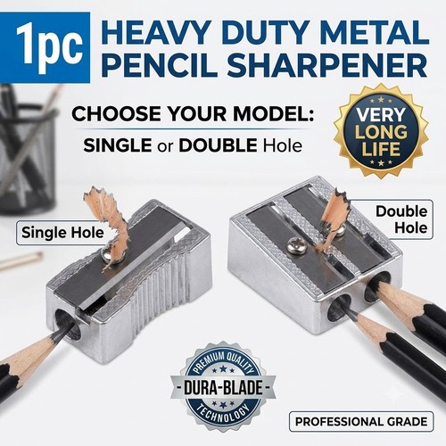 1pc single double - 1pc, hole