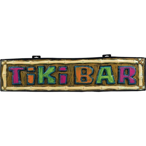 Tiki bar sign 1m - tiki,