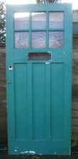 reclaimed 1930s front door