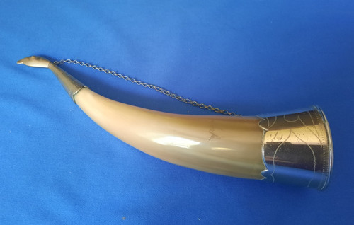 Vintage viking drinking horn - viking,