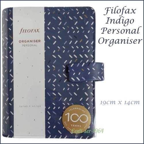 Genuine filofax indigo - genuine, frost