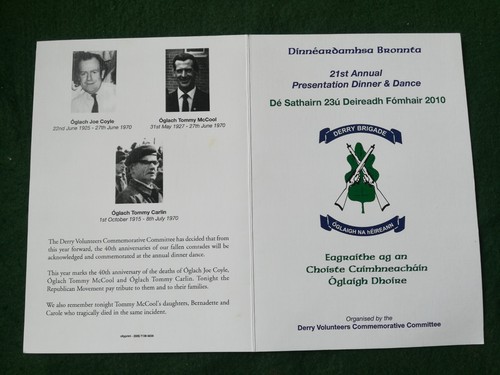 2010 derry brigade - 2010, irish