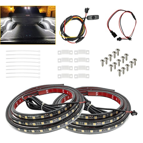 180led white cargo bed - white,