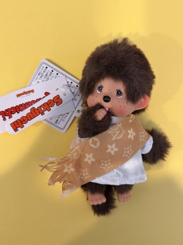Monchichi keychain monchhichi - keychain,