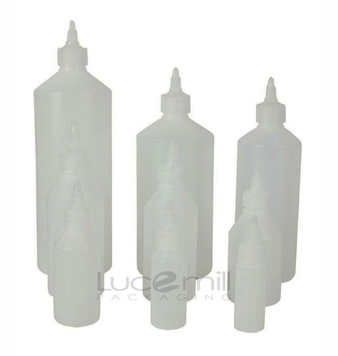 Natural hdpe plastic - plastic, bottles