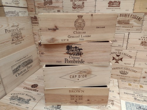 Wooden wine box crate x - ~, 2