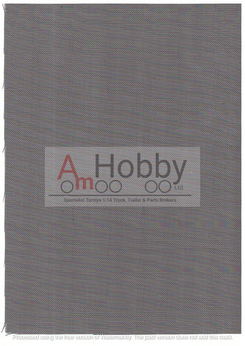 Tamiya mesh sheet scania - tamiya,