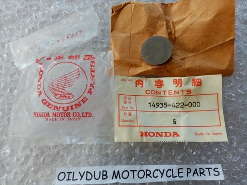 Tappet shim honda cb750 - shim, cb900