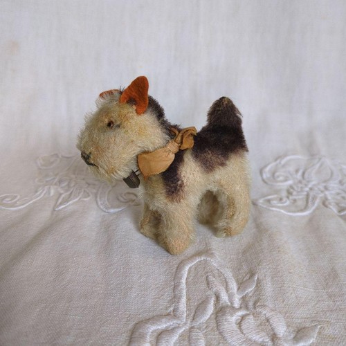 Steiff airedale terrier - steiff,