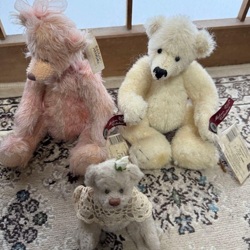 Russ mohair teddy bear - mohair, set