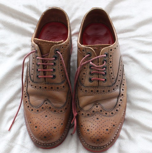 Grenson oxford brogue shoes - grenson,