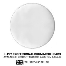 3-Ply Drum Mesh Heads /