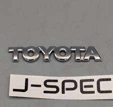TOYOTA Rear Bumper Badge for
