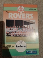 Doncaster Rovers v Scunthorpe United 27/11/1990