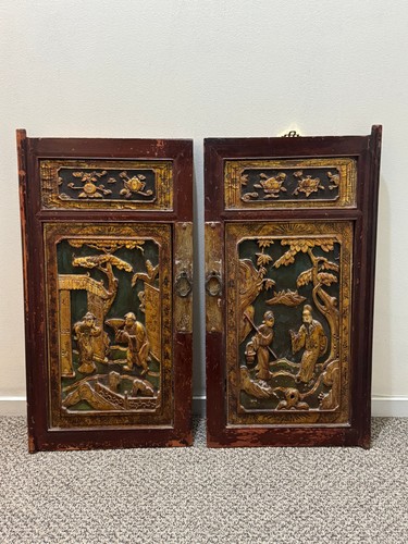 Pair antique 19th qing - 19th, c.