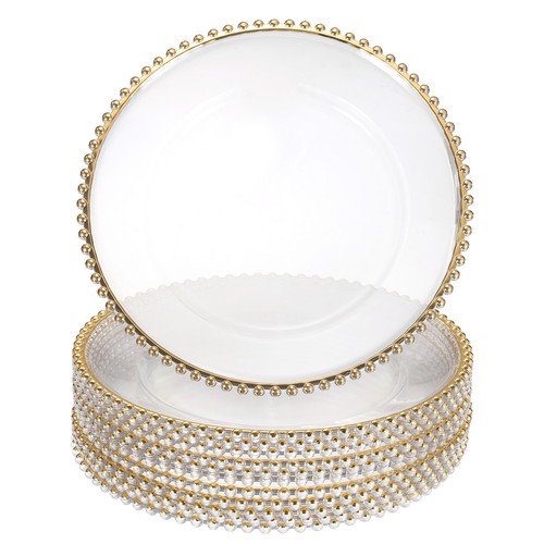 12pcs plastic clear - 13",