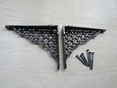 Pair shelf brackets rustic - pair,