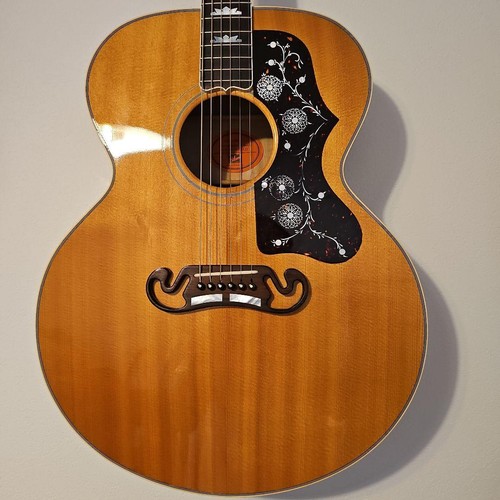 Gibson 200 1995 blonde quilt - gibson,