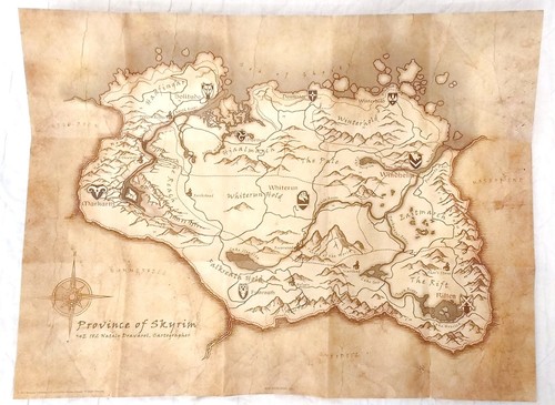 Paper map only - paper,