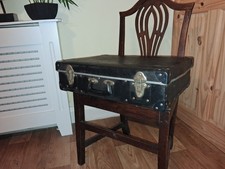 Large Vintage Sections Suitcase Storage Box