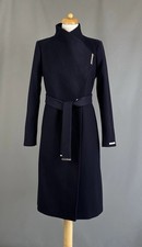 Ted Baker Coat Rose Navy wool