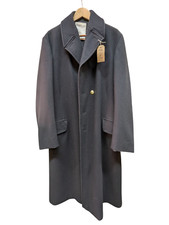 Genuine British Royal Navy Issue Man's Ratings Wool Great Coat Size 188/100 #247