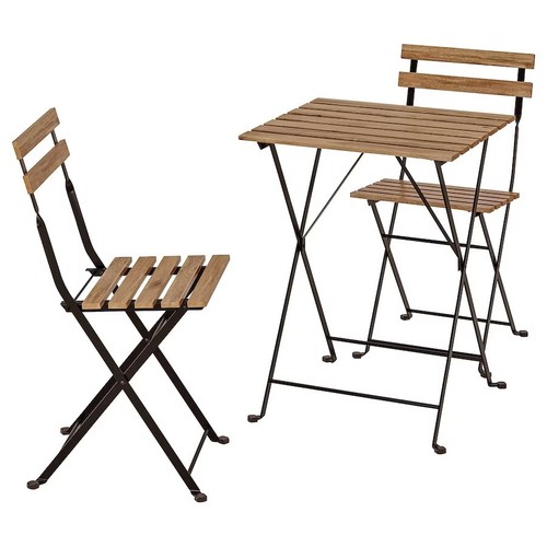Table chairs outdoor - table+2,