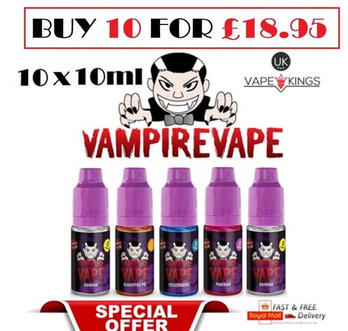 Vampire vape liquid - vape, 10