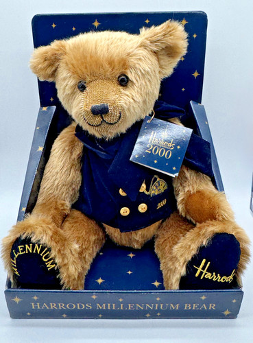 Vtg harrods millennium bear - vtg,