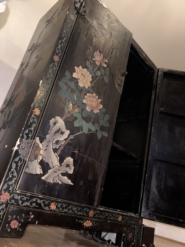 Vintage chinese lacquer - vintage,
