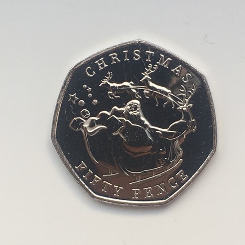 Gibraltar christmas 50p 2020 - gibraltar,
