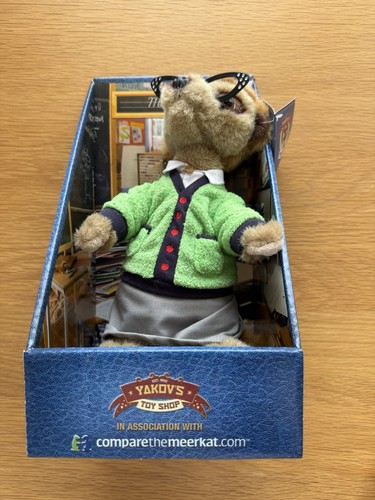 Meerkat plush soft toy maiya - soft,
