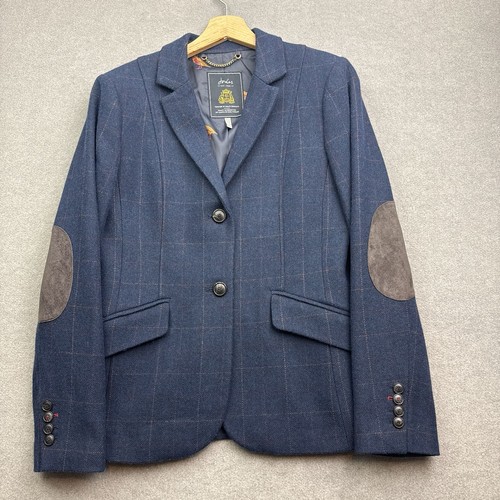 Joules tweed jacket navy - jacket, 12