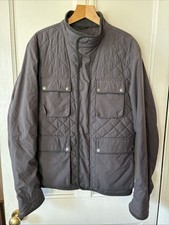 Belstaff Men’s Grey Quilted