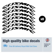 COSMIC Wheel decals 23mm for