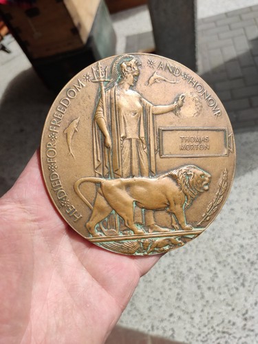 Ww1 death plaque - death,