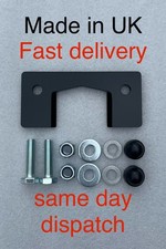 Land Rover Discovery 3/4 range Rover Tow Bar Security Plate + FIXING KIT & CAPS