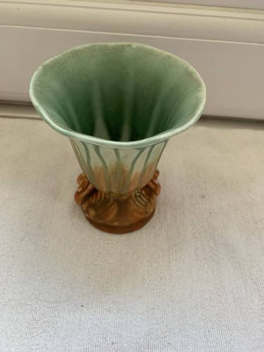 Vintage green brown empire - vintage,