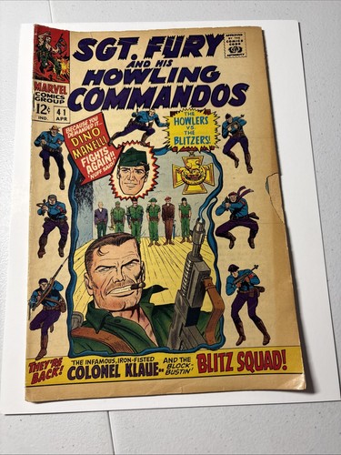 Marvel sgt fury - marvel,